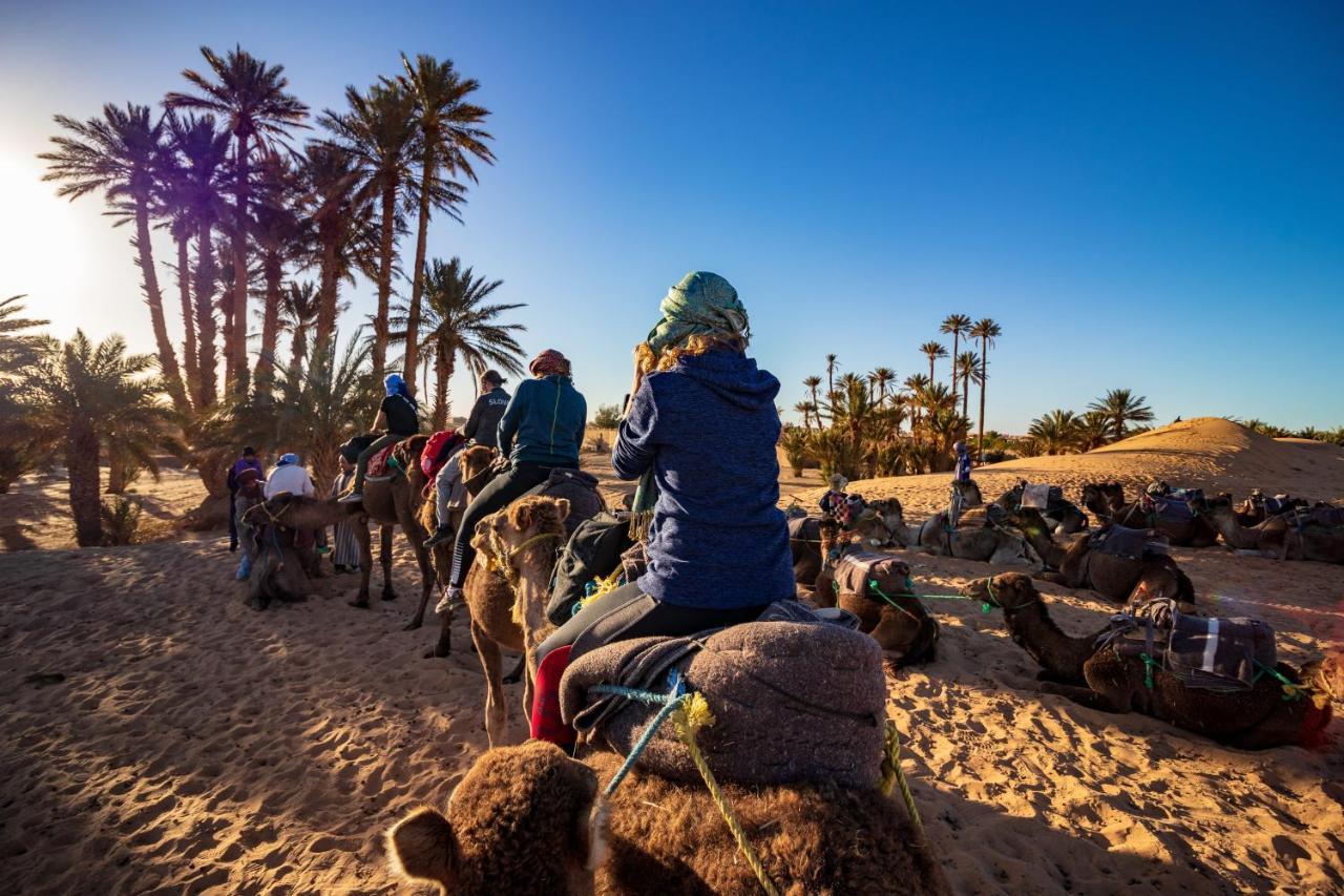 Camel Trekking Desert Camp メルズーガ エクステリア 写真